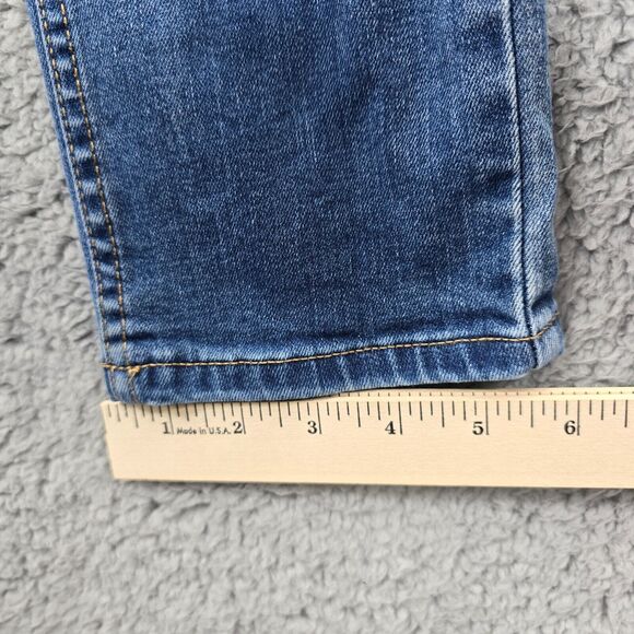 Levi's 510 Boys Skinny Jeans Size 12 REG W26 X L27 Mid Rise Blue Denim - Picture 14 of 15